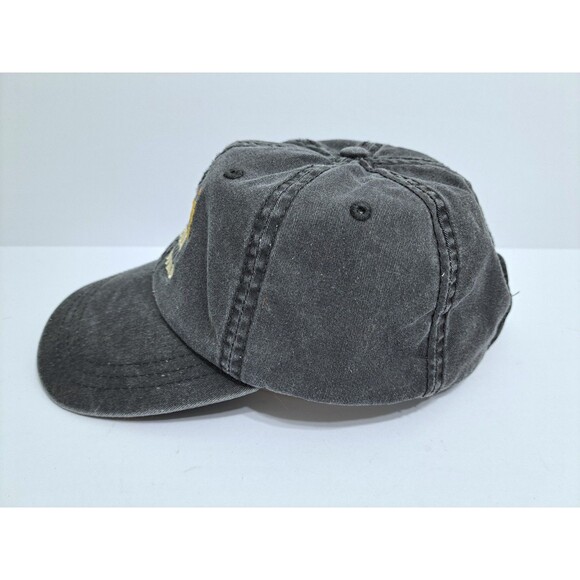 Sedona Arizona Keep Wild Cathedral Rock Black Gray Faded Hat Cap Adjustable - Picture 2 of 6
